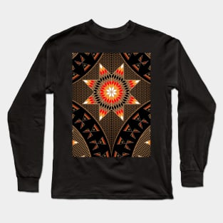 Morning Star with Tipi's "Brown" Long Sleeve T-Shirt